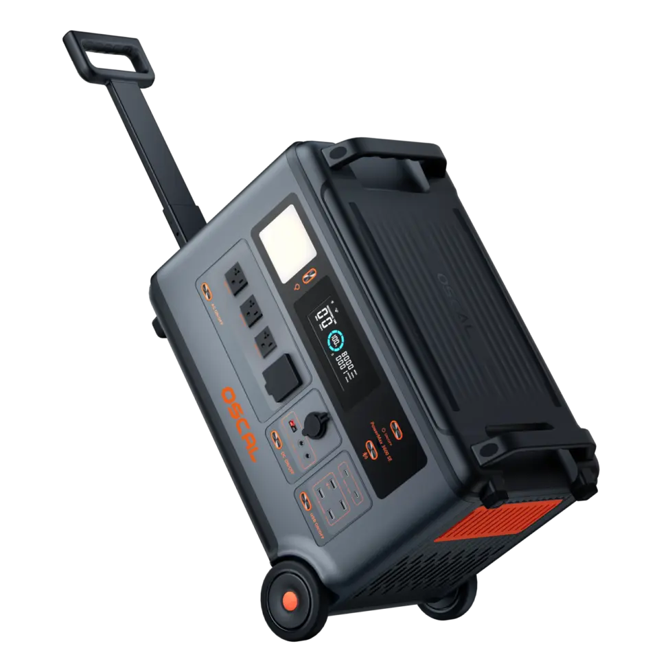 OSCAL PowerMax 3600 SE – Solargenerator-Set EU 3.600 Wh / 3.600 W