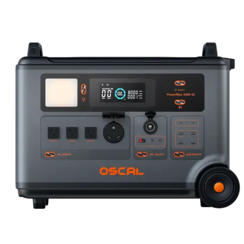 OSCAL PowerMax 3600 SE – Solargenerator-Set EU 3.600 Wh / 3.600 W