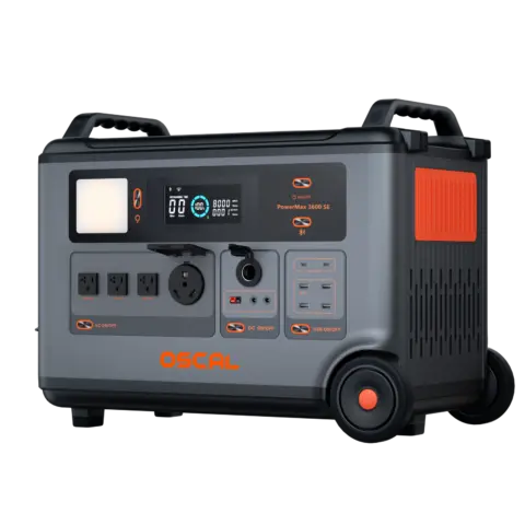 OSCAL PowerMax 3600 SE – Solargenerator-Set EU 3.600 Wh / 3.600 W